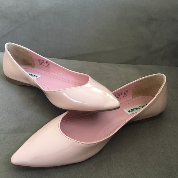 steve madden pink flats